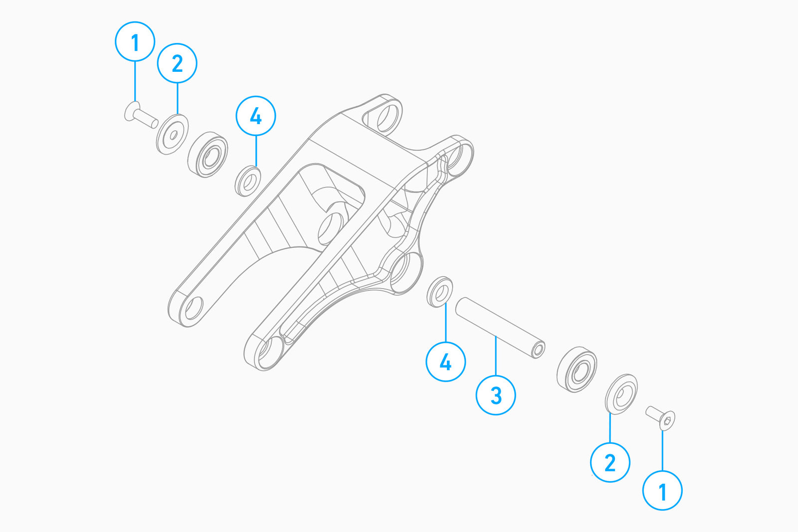 Airdrop Edit v4 Rocker Pivot Kit