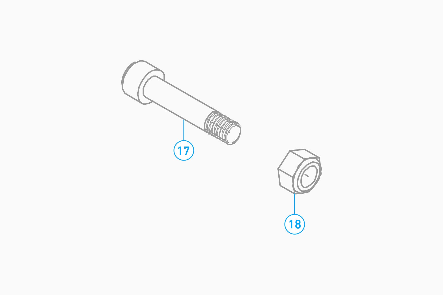 Airdrop Edit MX Shock Bolt Kit