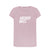 Mauve White Word T-Shirt Womens