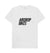 White Black Word T-Shirt Mens